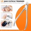 Nail Cuticle Trimmer, Professional Precision Cuticle Cutter Ultra Sharp Stainless