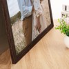 euwazram Solid Wood 24x30 Frame - Single Frame, Rustic Walnut
