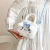 Kitty， Kuromi ，Melody-plush handbag, plush crossbody bag, party gifts, Valentine's