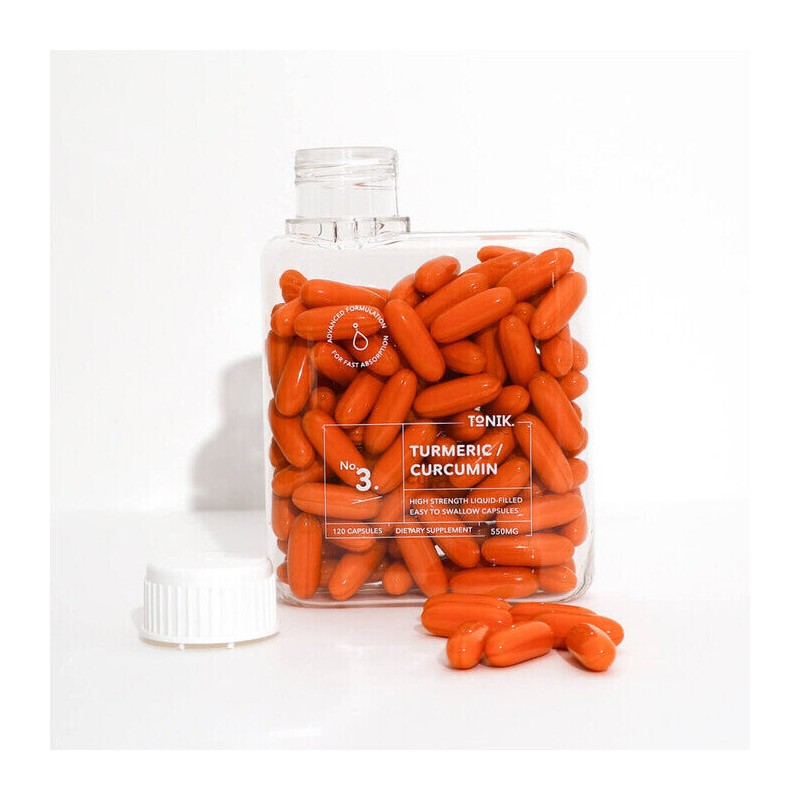 Tonik Turmeric Capsules, 120 Capsules