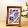 Travel Scenery Train Wall Stencils Template Reusable Spray PaintStencils for