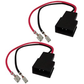 Aerzetix: 2 cables – Connectors for Speaker