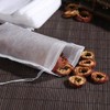 T&B 100 Pcs Disposable Empty Bags 15*20 Line Tea Bags
