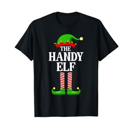 Handy Elf Family Matching Group Funny Christmas T-Shirt