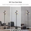 BoostArea Tree Floor Lamp, Industrial Floor Lamp, Modern Standing Lamp
