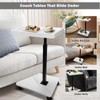 BeGyoku C Table End Table Adjustable Height,Couch Tables That Slide