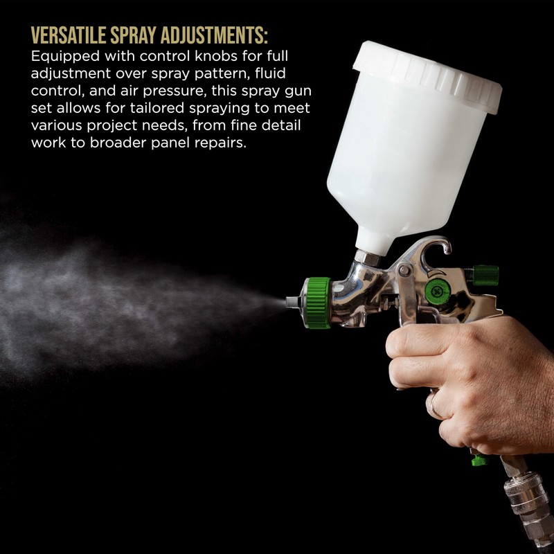TCP Global Automotive Paint Gun Auto Car HVLP Mini Spray