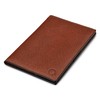 Yoshi [Brown] Leather Golf Scorecard Holder, for Golf Score Cards,