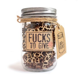 FU*CKS to Give Jar of F Gag Gift Swear Jar