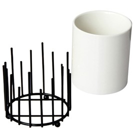 Ciieeo Chopsticks Storage Holder Elegant Ceramic Utensil Display for Kitchen Counter Space Saving Design for Spoons Forks and Cutlery and Practical Kitchen Accessory