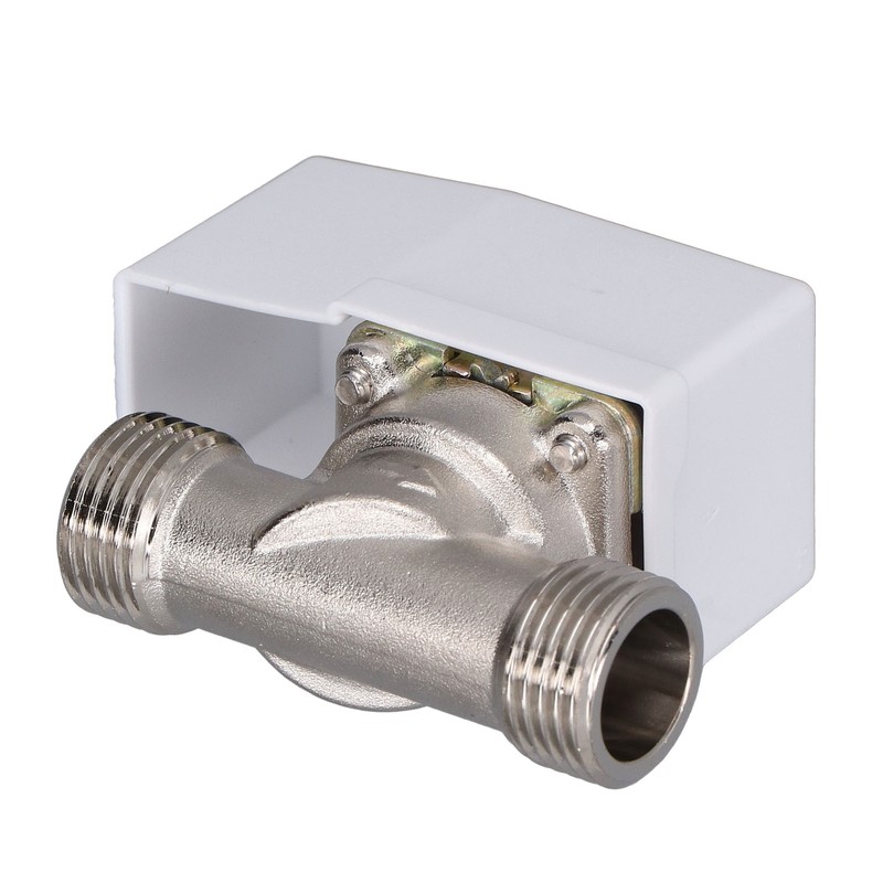 G1/2 Water Inlet Solenoid Valve Anti Backflow Removable Filter Screen