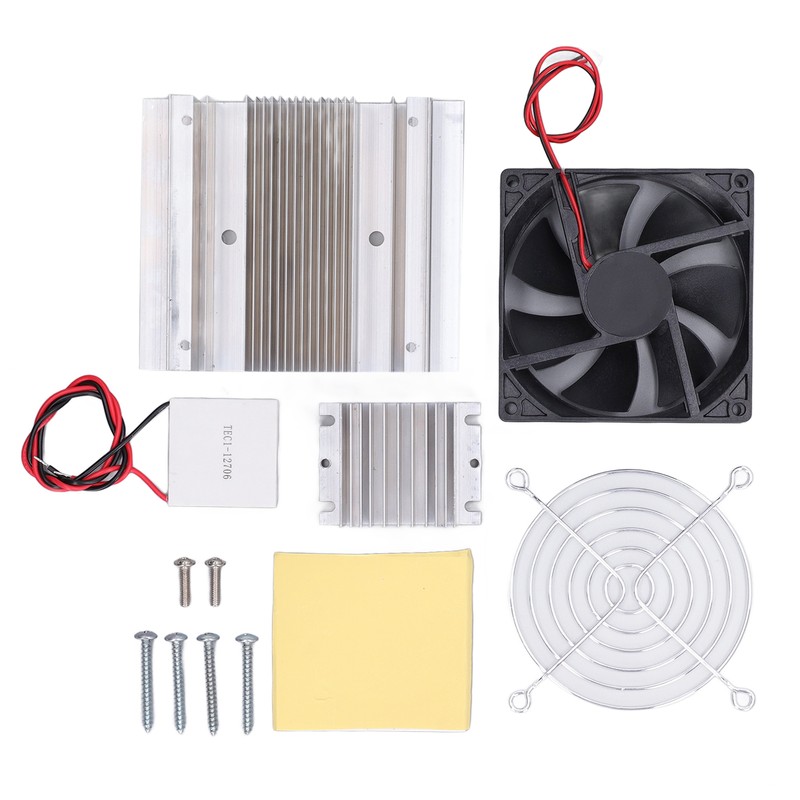 Refrigeration Cooler Thermoelectric Peltier Cooling System Set Kit for Equipment