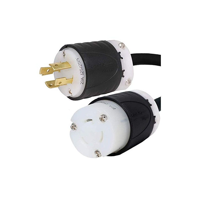 IronBox Electric – NEMA L14-20P to L6-20R Plug Adapter –