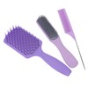 Hair Comb Set Heat Resistant Anti Static Good Hand Feel