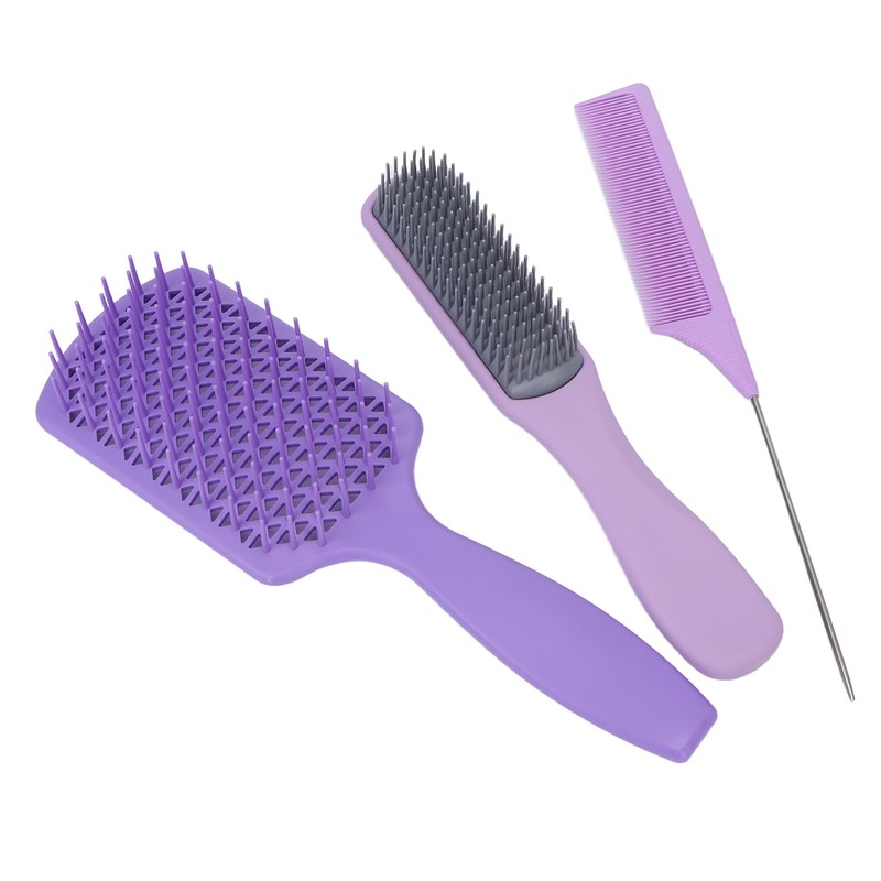 Hair Comb Set Heat Resistant Anti Static Good Hand Feel