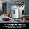 EUHOMY Ice Maker Countertop, 9 Cubes Ready in 6 Mins,