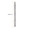 HARFINGTON 3/16" Hex Screwdriver Bit SAE 1/4" Hex Shank 4"