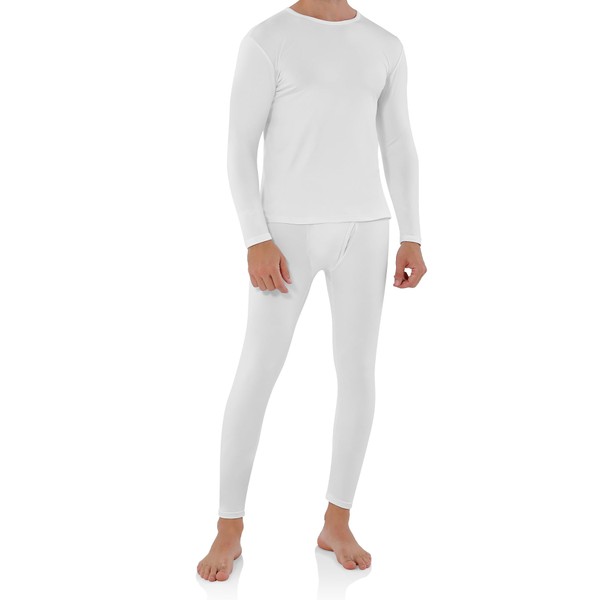 WEERTI Thermal Underwear for Men Long Johns with Fleece Lined,