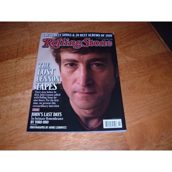 Rolling Stone December 23 2010 John Lennon on Cover, The