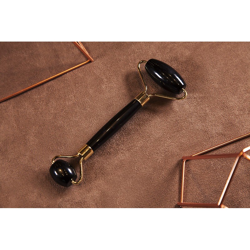 Zoe Ayla Cosmetics Facial Derma Roller Black Obsidian