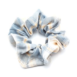 QinGoo Elastic Hair Scrunchie Beautiful Women's Hair Accessories Headdress Elegant Hair Accessory 1 Piece (Cream)