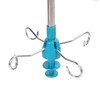 Professional Stainless Steel Telescopic IV Pole Height Adjustable IV Bag