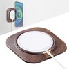 HEWYIOS Mobile Phone Holder for MagSafe Charger, 2023 Upgraded Walnut