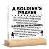 Soldiers Gifts for Him, Religious Army Graduation Gift for Army