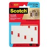 Scotch 410P-St Clr Mount Strips1X3