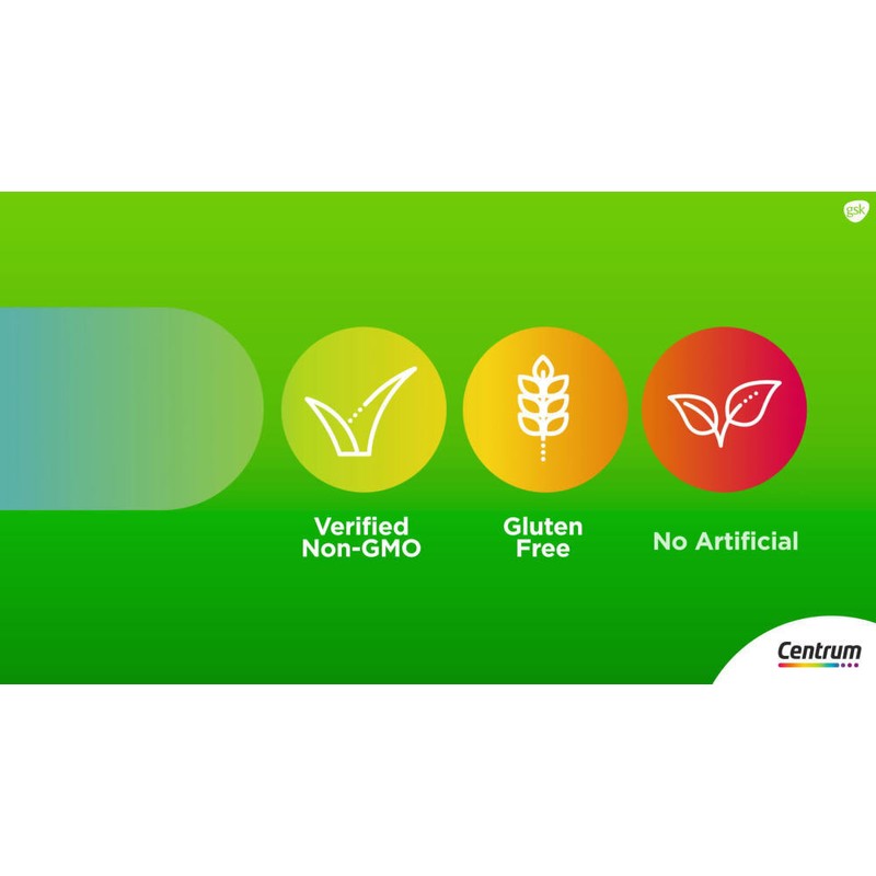 Centrum Men and Women Multivitamin Supplement Tablets, 200 Count