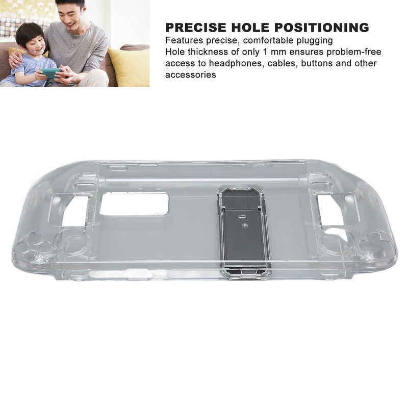 Protective Case Compatible with Steam Deck Game Console, Clear Shockproof