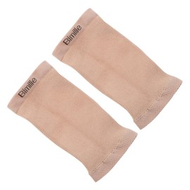 Vaguelly Moisturizing Gel Heel Socks for Cracked Feet 1 Pair Toeless Design Soft Gel Infused for Dry Heel Repair for Daily Wear and Foot Care