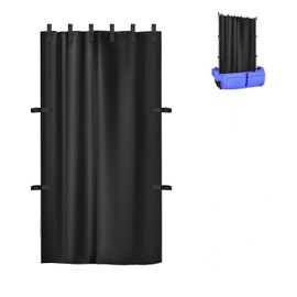 Privacy Curtain for Dance Bag, 59 x 31.5in Portable Dancer Changing Curtain, Backstage Privacy Changing Room, Suitcase Discreet Curtains Without Rack, Partition Screens for Competition Outdoor Camping