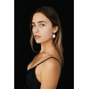 Anthony Vincent Aretes Perlas Cultivadas Naturales Baroque Barroca Color Blanco