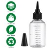 Frcolor Dropper Bottles, 2.0 fl oz (60 ml), Divided Bottles,