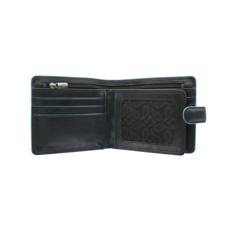 VISCONTI Alps Collection Tom Bi-Fold Leather Wallet with RFID Protection