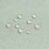 SPRICA Round Tablecloth 200cm Diameter Water Resistant Linen Texture Spill