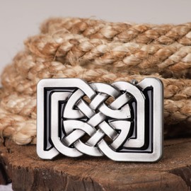 HAQUIL Celtic Belt Buckle Western Knot Western Fashion Men Jeans Accessories