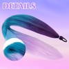 Pack of 2 Colourful Braiding Hair Strands for Kids Girls