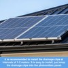 Solar Panel Water Drain Clips Mud Removal Clip Pack of