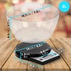 Duronic Digital Kitchen Scales KS6000 BK/CR | Black Design with