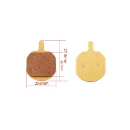 MEXITAL 2 Pairs of Bicycle Disc Brake Pads, High Performance Brake Pads for Hayes So1e, Sole, MX-2, mx-2xc, MX-3, MX-4, MX-5, cx expert, gx-c, GCX, GX-2, CX Pro, CX S17-2