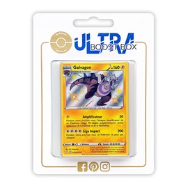 my-booster SWSH045-FR25-UB-SV045 Galvagon (Lectragon) SV045/SV122 Secret Dazzling Myboost X Epée et Bouclier, 4.5 Destinées Radieuses, Box of 10 French Pokémon Cards