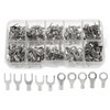 YFFSFDC Terminal Set, 320 Pieces Round Terminals, Crimp Terminals, Bare