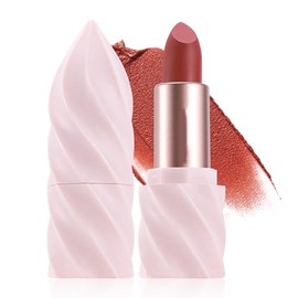 Bluemega Labial Mate Impermeable, Textura Cremosa Tipo Ice Cream, 05 | Fácil De Aplicar, Color Intenso, Impermeable y No Transfiere, Versátil Para Tod