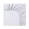 Fitted Crib Sheet Full Cotton Crinkle Fabric Soft Breathable Comfortable