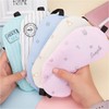 Pastel Sleep Mask Blackout Blindfold Sleep mask - pastel striped white 5ea