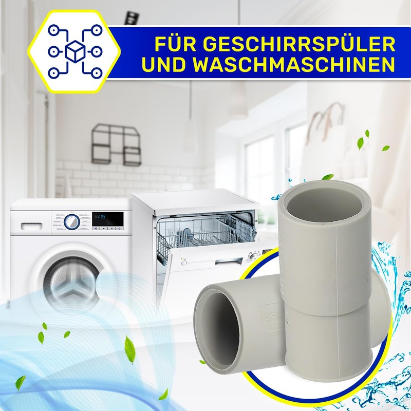 Drain Adaptor for Washing Machine Diameter 19-21 mm Drain Pipe