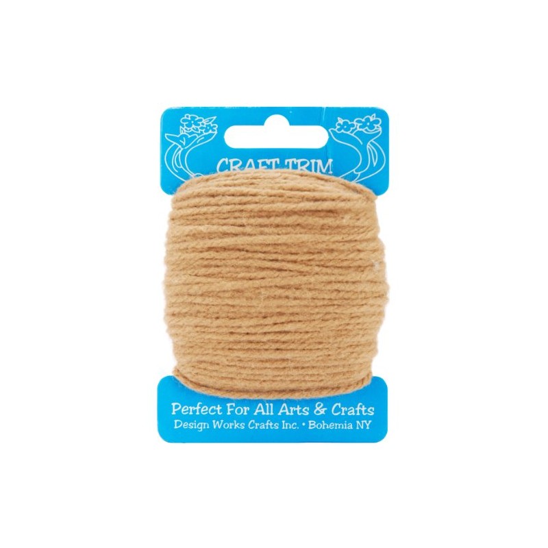 Design Works Crafts Light Brown Yarn Card
