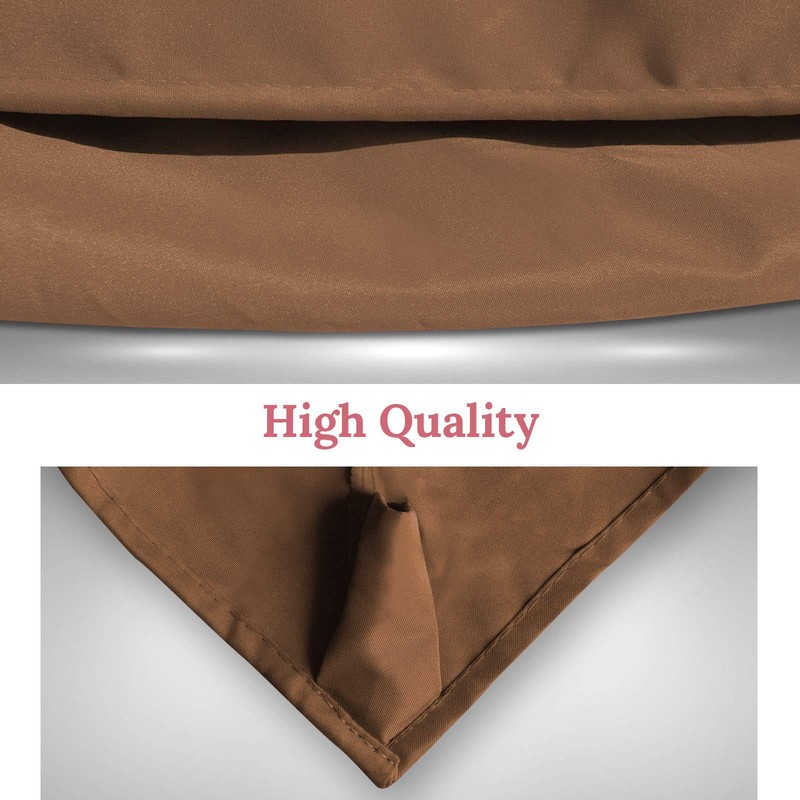 GLDDFDG Outdoor Patio Umbrella Replacement Canopy 6 Ribs, 6.5X10 Ft